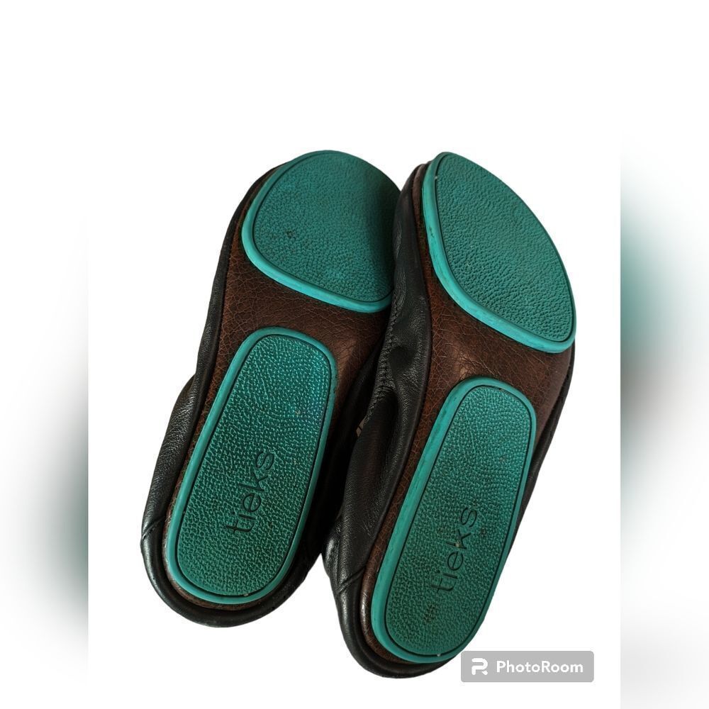 tieks size 7 black matte leather - Picture 3 of 5